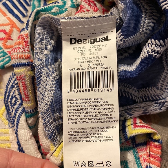 Desigual Button Down Shirt! New with tags! Size small! - Picture 14 of 14